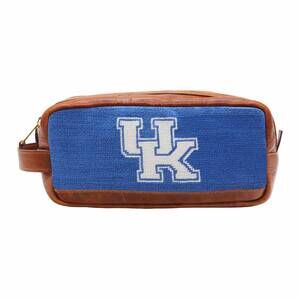 NEW SMATHERS & BRANSON unisex university of kentucky toiletry bag in blue